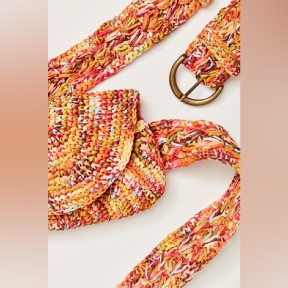 Free People Tutti Frutti Pocket Belt NWT Resortwear